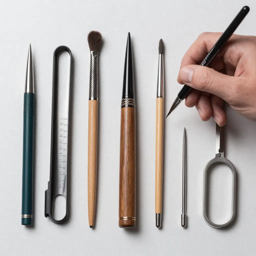 Profesjonelle pensler og malerutstyr